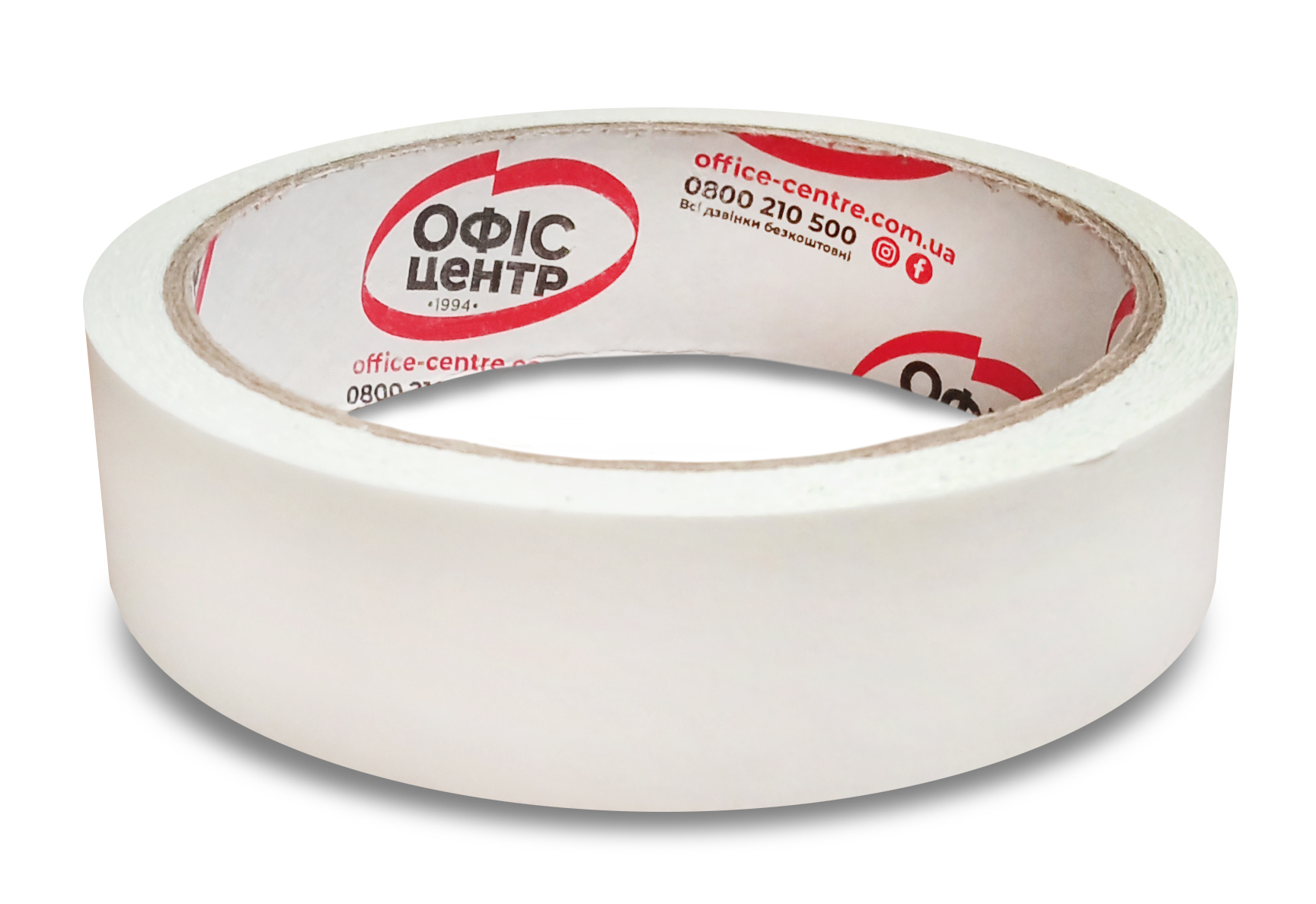 Стрічка клейка двостороння тонка 48х20 Офіс Центр